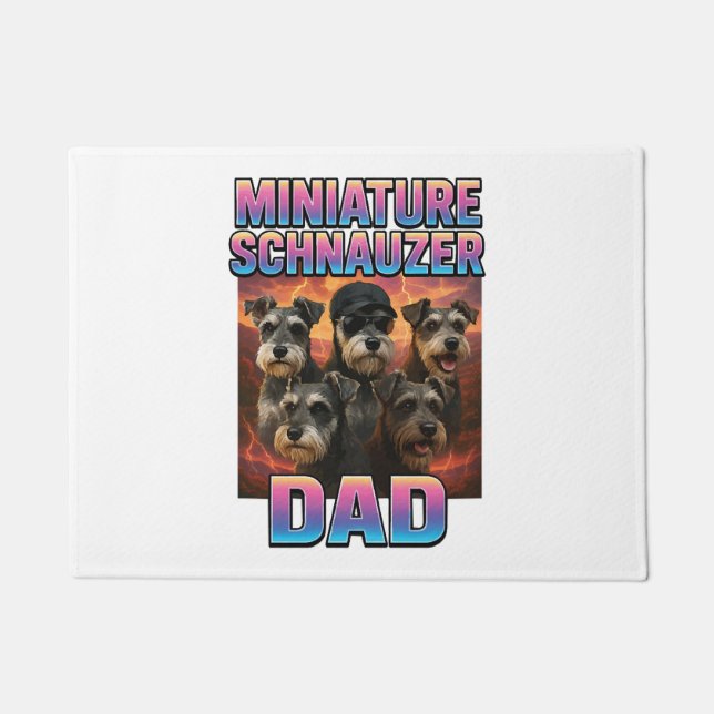 Tapete Miniatura Schnauzer (Frente)