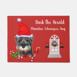 Tapete Miniatura Schnauzer Natal