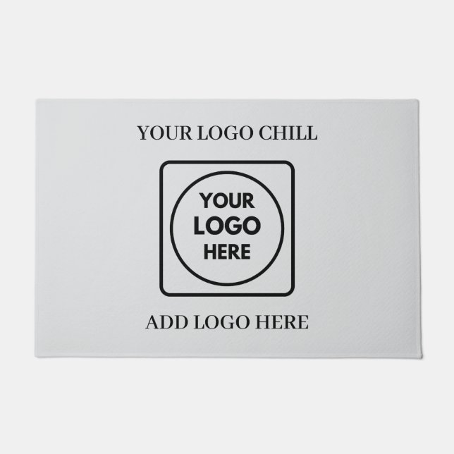 Tapete Minimalist Custom Logo Kraft Doormat (Frente)