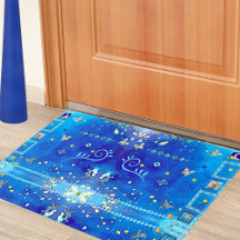 Misture Blue Art Luxury Decor