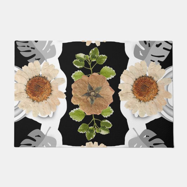 Tapete Modern abstract floral art (Frente)