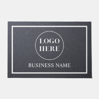 Tapete Modern Elegant Business Logo Doormat