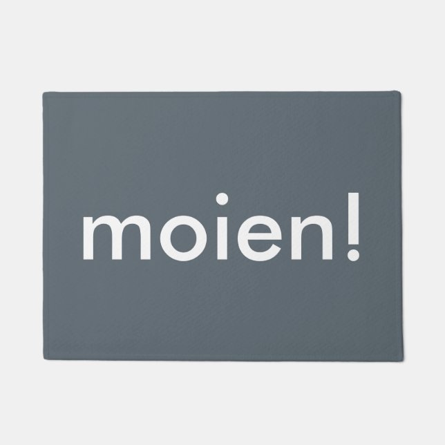 Tapete Moien! Doormat (Frente)