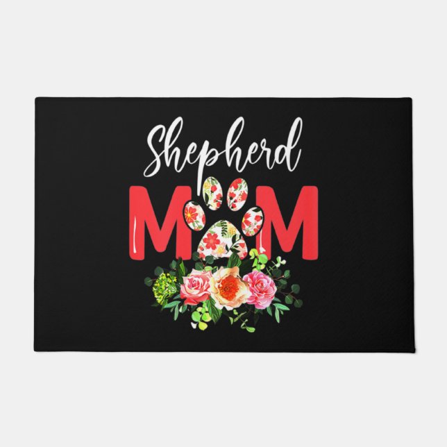 Tapete Mom Cute German Shepherd (Frente)