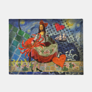 Tapete Mona Lisa Diversão Zodíaco Caprichoso