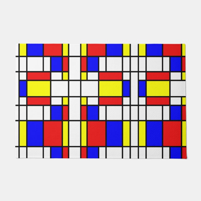 Tapete Mondrian inspirado (Frente)