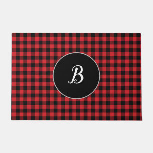 Tapete Monograma Buffalo Check Patterno Autumn