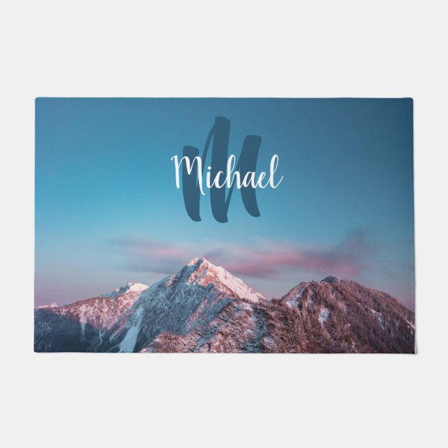 Tapete Monograma do céu magnético Storžič Eslovênia (Frente)