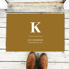 Tapete Monograma Elegante Dourado e sofisticado de Luxo m