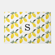 Monograma, Limon Citrus Doormat