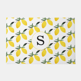Tapete Monograma, Limon Citrus Doormat