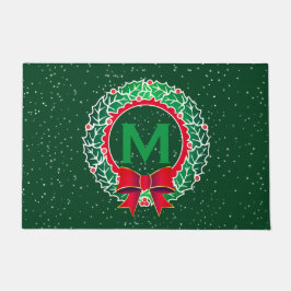 Tapete Monograma Minimalista Clássico com Terra na GREEN 