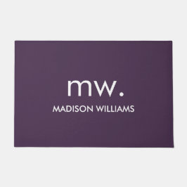 Tapete Monograma Pastel Elegante Na moda moderno minimali