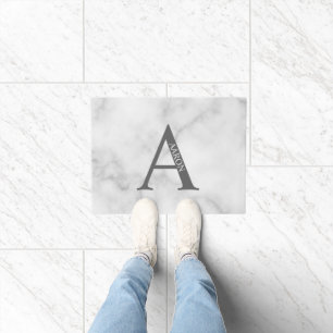 Tapete Monograma Personalizado e Porta de Nome