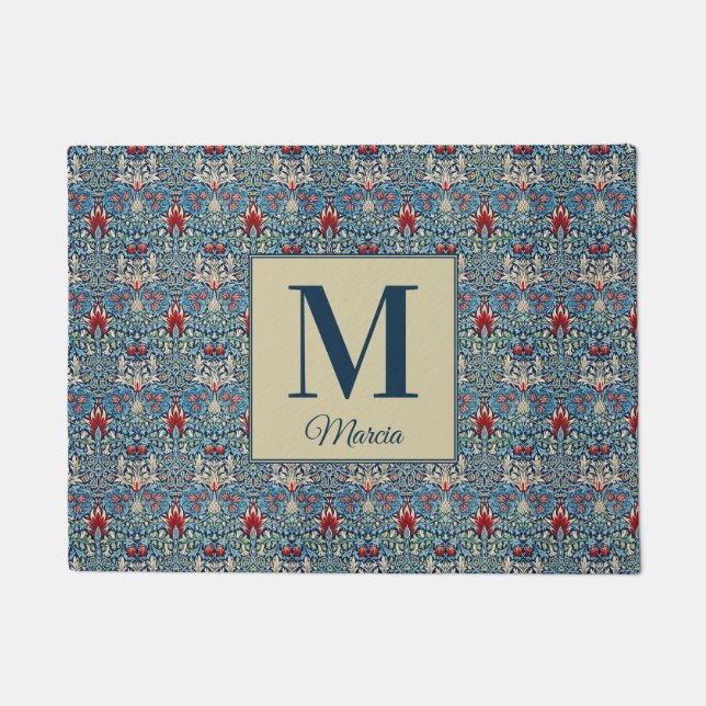 Tapete Monogrammed William Morris (Frente)
