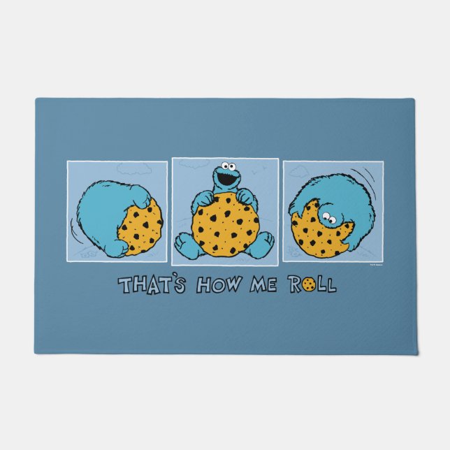 Tapete Monstro de cookies | É assim que eu faço (Frente)