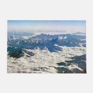 Tapete Montanhas Himalaya sob nuvens - Tibete