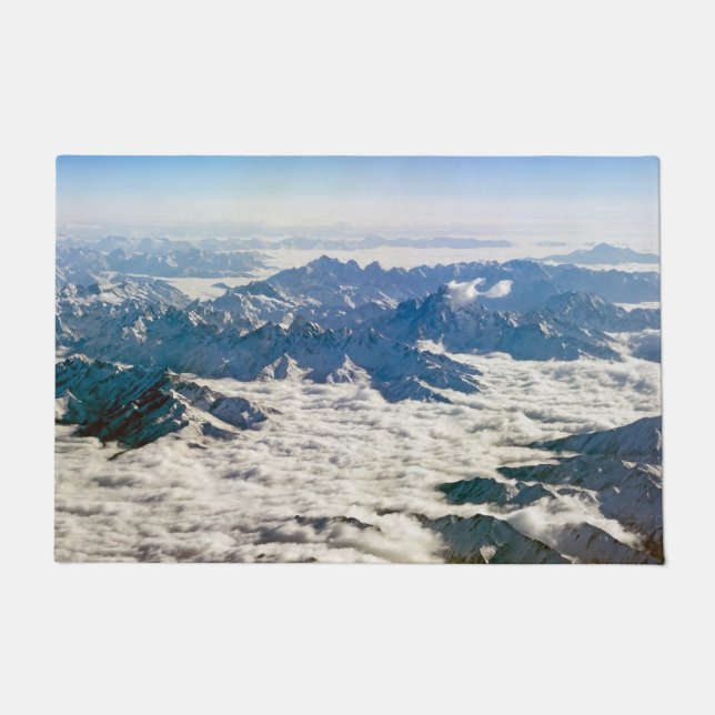 Tapete Montanhas Himalaya sob nuvens - Tibete (Frente)