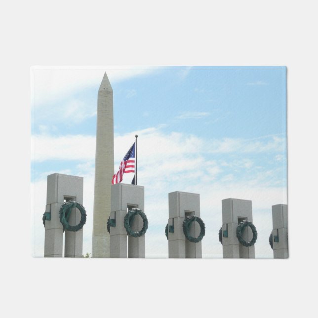 Tapete Monumento a Washington e Memorial da II Guerra Mun (Frente)
