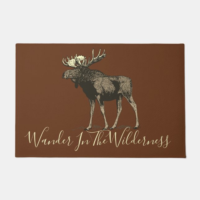 Tapete Moose Doormat (Frente)