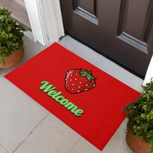 Tapete Morango Icon Doormat