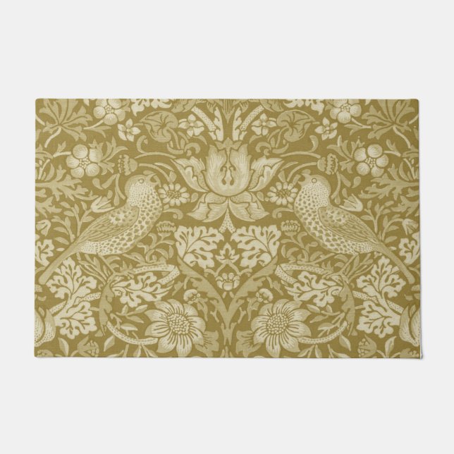 Tapete Morango Ladrão Dourado, William Morris (Frente)