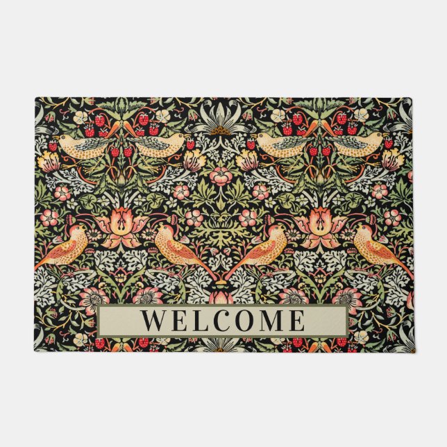 Tapete Morango Thef William Morris Personalize (Frente)