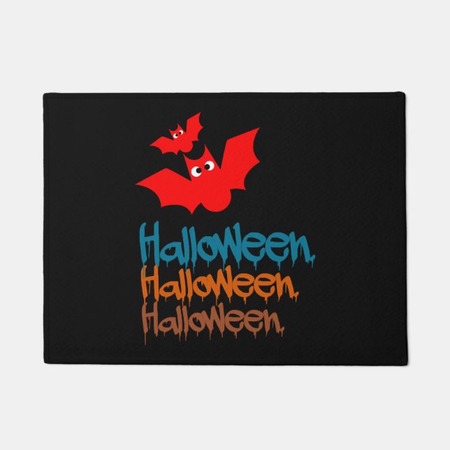 Tapete Morcegos de Halloween! (Frente)