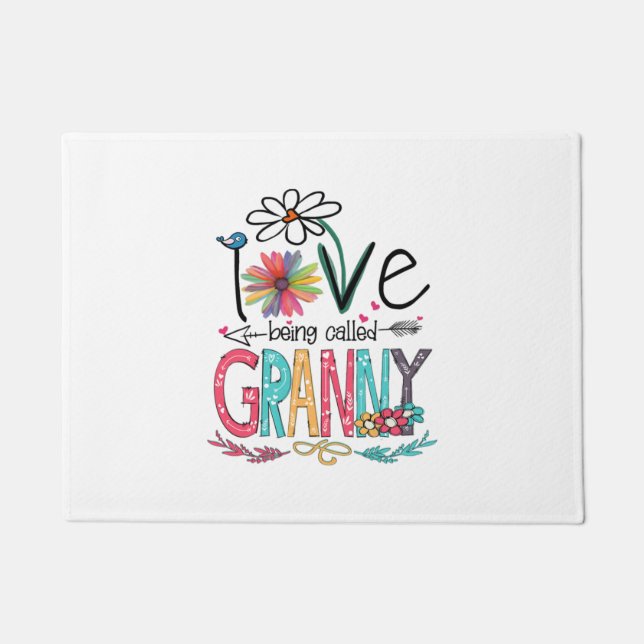 Tapete Mother I Love Being Called Granny Sunflower Birth (Frente)