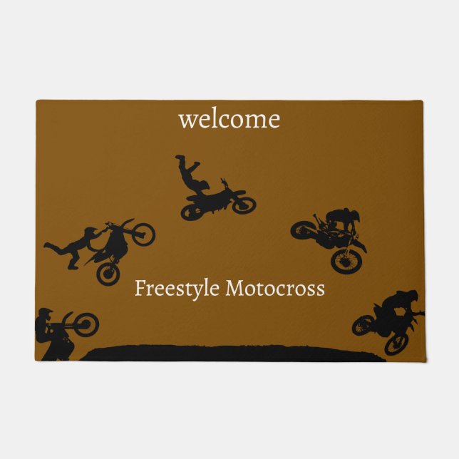Tapete Motocross estilo livre (Frente)