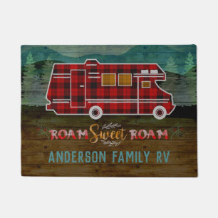 Tapete Motorhome rv Campista Viagem Van Rústico