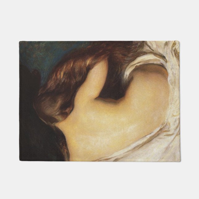 Tapete Mulher secando seu cabelo (por Joseph DeCamp) (Frente)