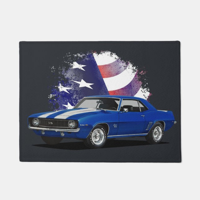 Tapete Musculo Americano Seguindo Em Frente (Frente)