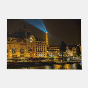 Tapete Musée d'Orsay em Paris à noite