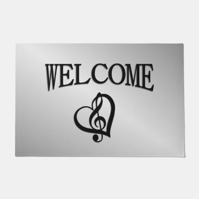 Tapete Music G Heart Welcome (Frente)