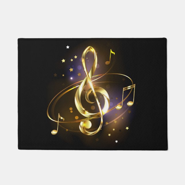Tapete Música de Trevo de Ouro (Frente)