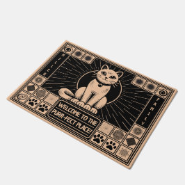 Tapete Na moda, humorísticos, personalizáveis gatos purr