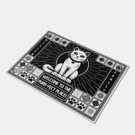 Tapete Na moda, humorísticos, personalizáveis gatos purr