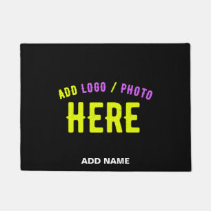 TAPETE NA MODA MODERNO PERSONALIZÁVEL NEGRO VERIFICADO CO