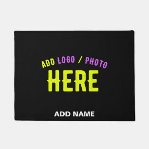 TAPETE NA MODA MODERNO PERSONALIZÁVEL NEGRO VERIFICADO CO