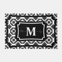 Tapete Na moda preto-e-na moda branco de classe monográfi