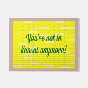 Tapete Não de Kansas no Doormat Anymore