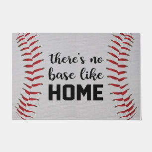 Tapete Não há base como porta-casa, beisebol