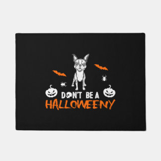 Tapete Não seja um Halloweeny Boston Terrier