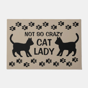 TAPETE NÃO TÃO LOUCO MAT DE PORTA DE GATO