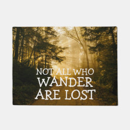 Tapete Não tudo que Wander é natureza rústica perdida de