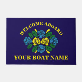 Tapete Narrowboat Welcome Aboard Custom Boat Name