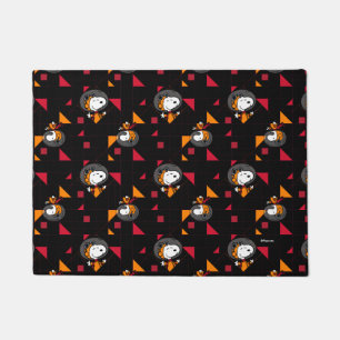 Tapete NASA  Padrão Preto De Fato Espacial De Snoopy