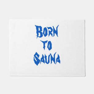 Tapete Nascer da Sauna Finlandesa Sauna Doormat (Branco)