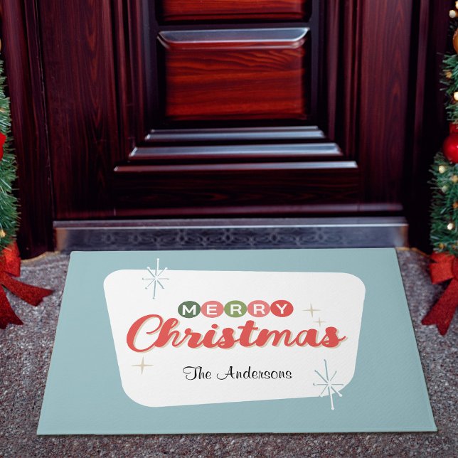 Tapete Natal moderno do século do Médio (Criador carregado)